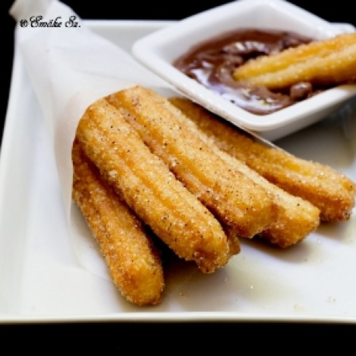 Ezen a képen: Churros - spanyol édesség